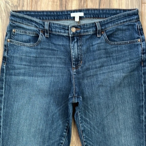 Eileen Fisher Light Wash Skinny Jeans Size 12 - Picture 3 of 9